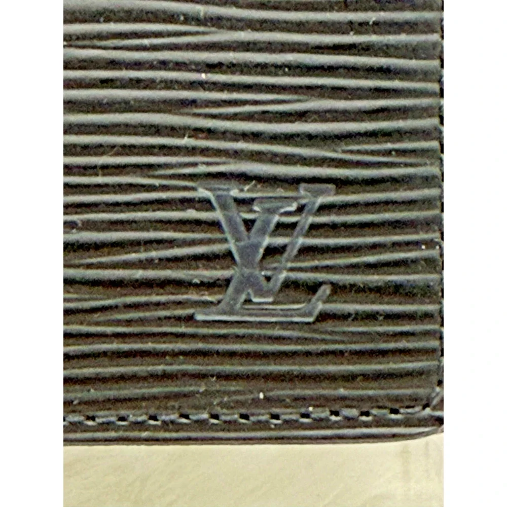 Louis Vuitton Black Epi Leather Agenda PM W/Box